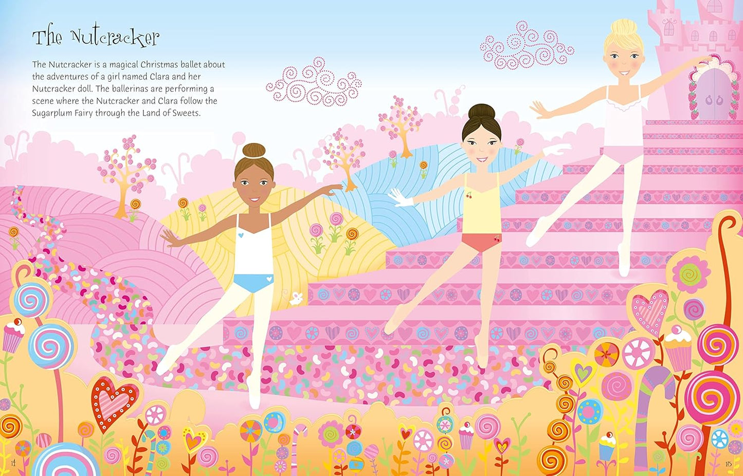 Libro de Stickers - Sticker Dolly Dressing Bailarinas