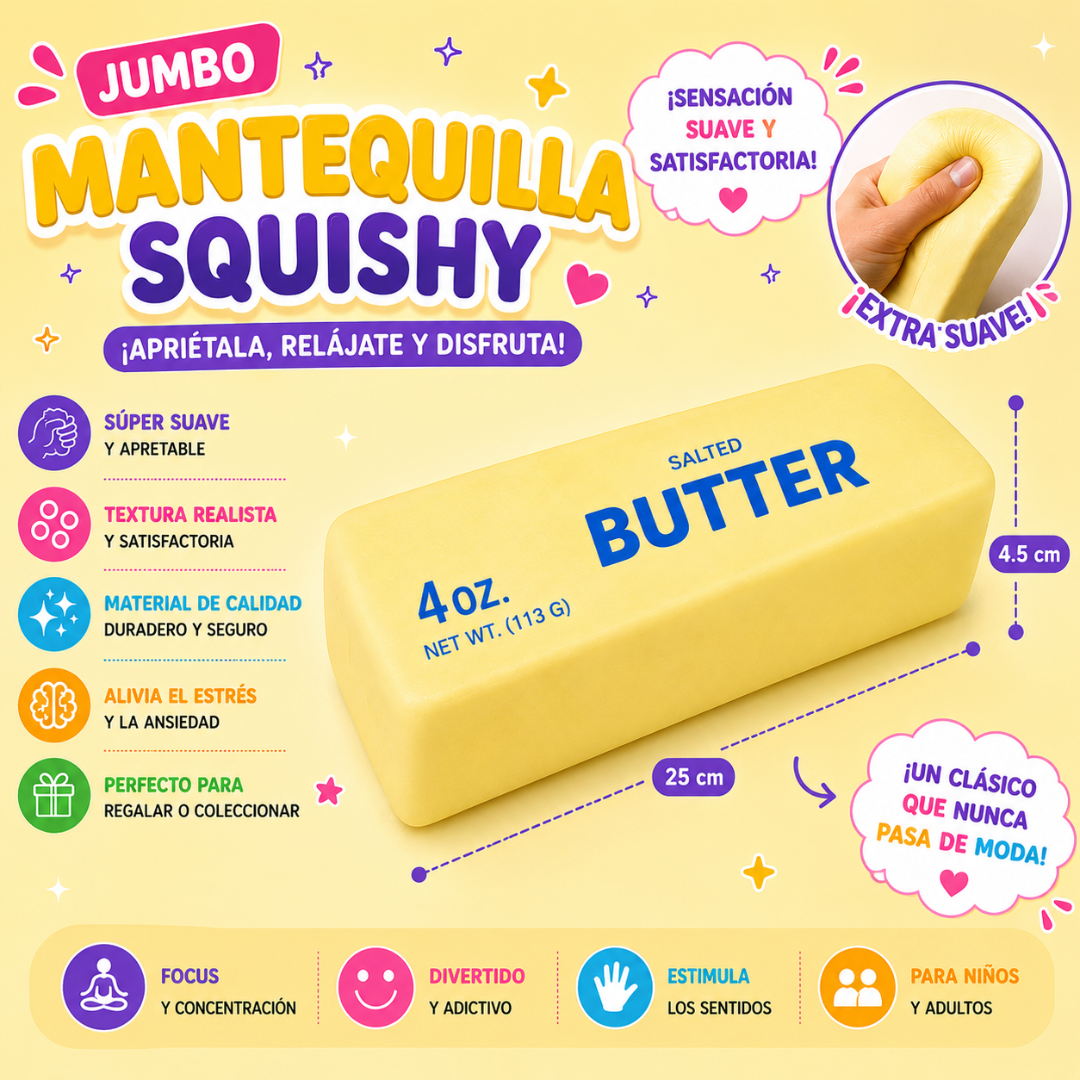 Squishy Jumbo Butter - 25cm