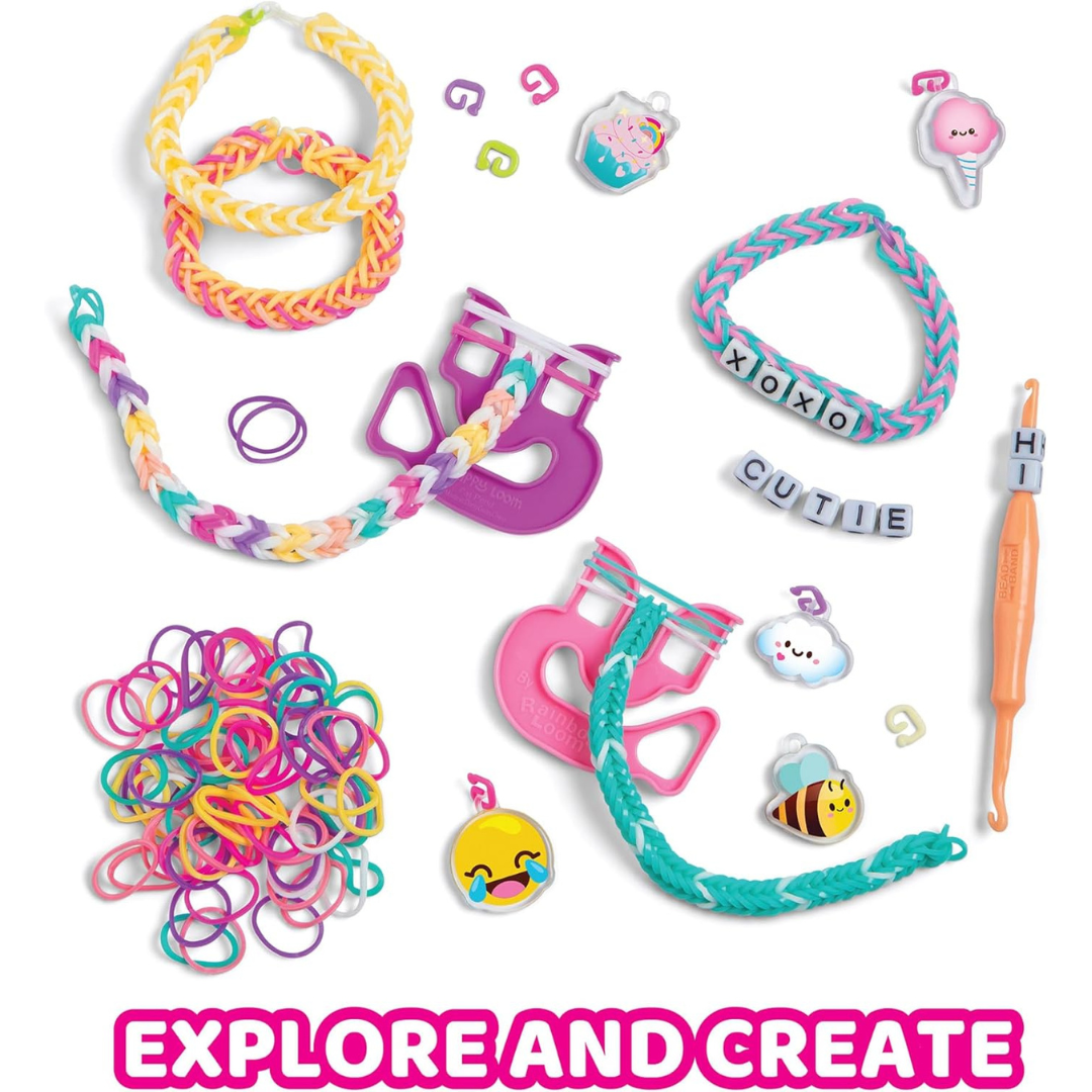 Rainbow Loom - Kit de pulseras Forever Friends