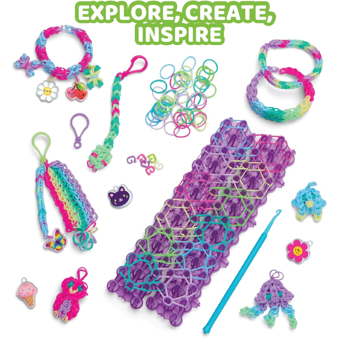 Rainbow Loom - Kit de pulseras Mighty Loom