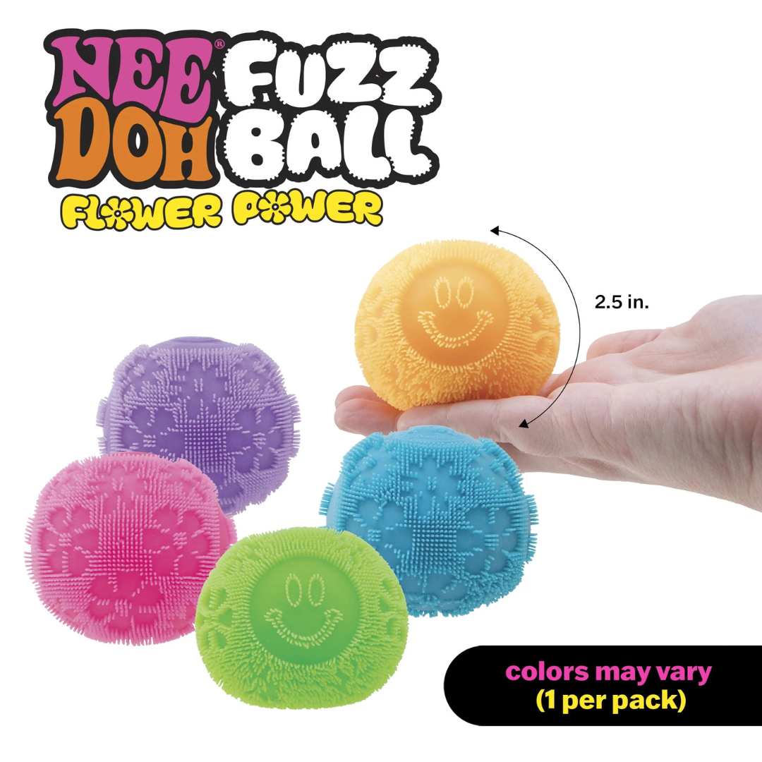Nee Doh - Fuzzy Ball Flower Power