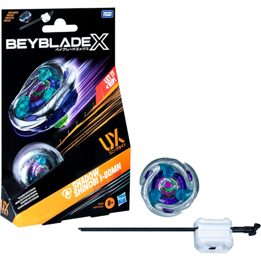 Beyblade X - Shadow Shinobi 1-80MN UX Booster Pack Set