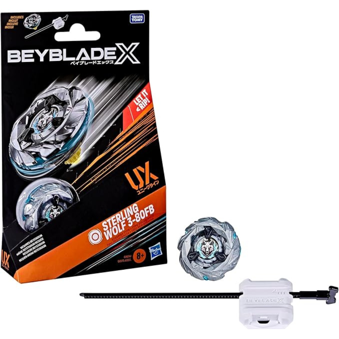 Beyblade X - Sterling Wolf 3-80FB UX Booster Pack Set