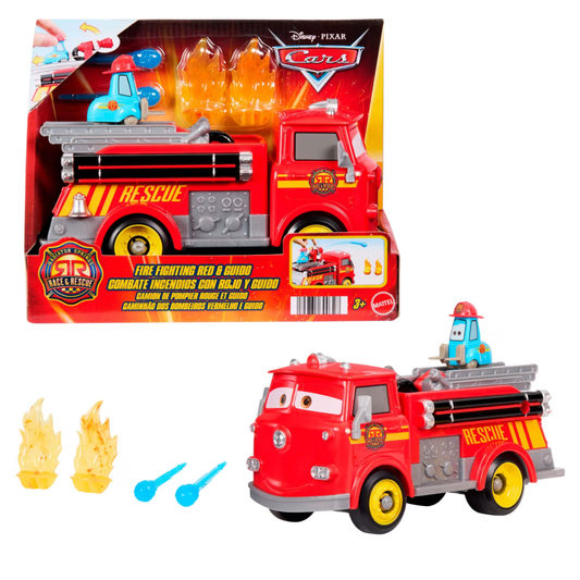 Disney Pixar Cars - Dire Fighting Red & Guido
