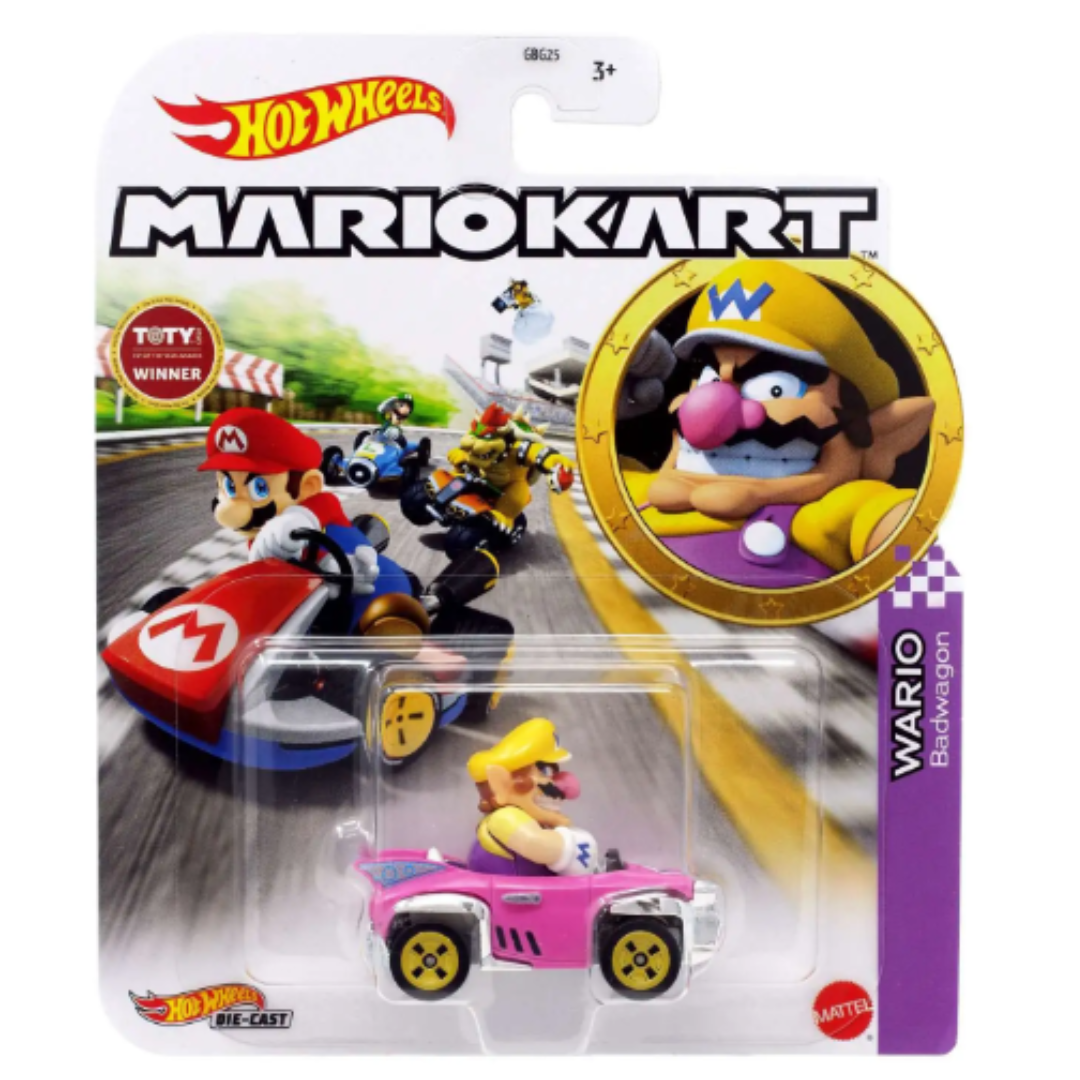 Hot Wheels Mario Kart - Wario Badwagon