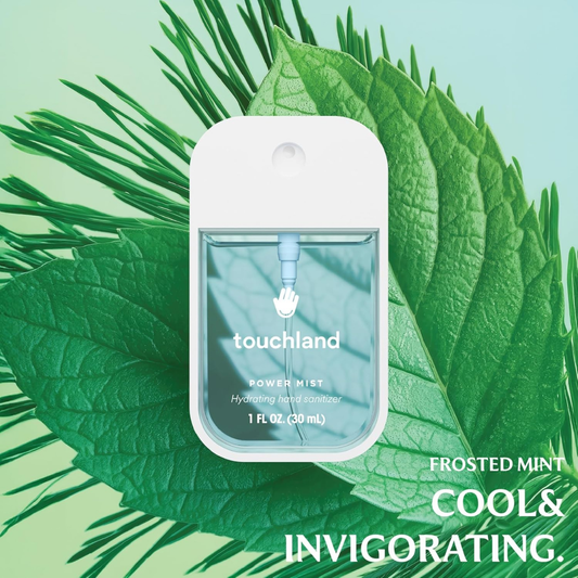 Touchland Power Mist Spray - Desinfectante de manos hidratante Frosted Mint