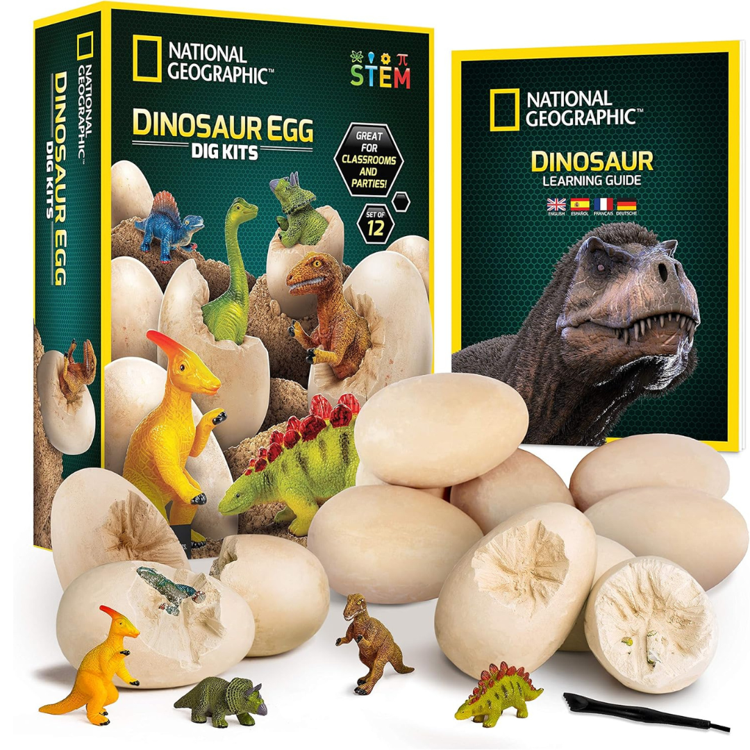 National Geographic Kit de Excavación de Dinosaurios