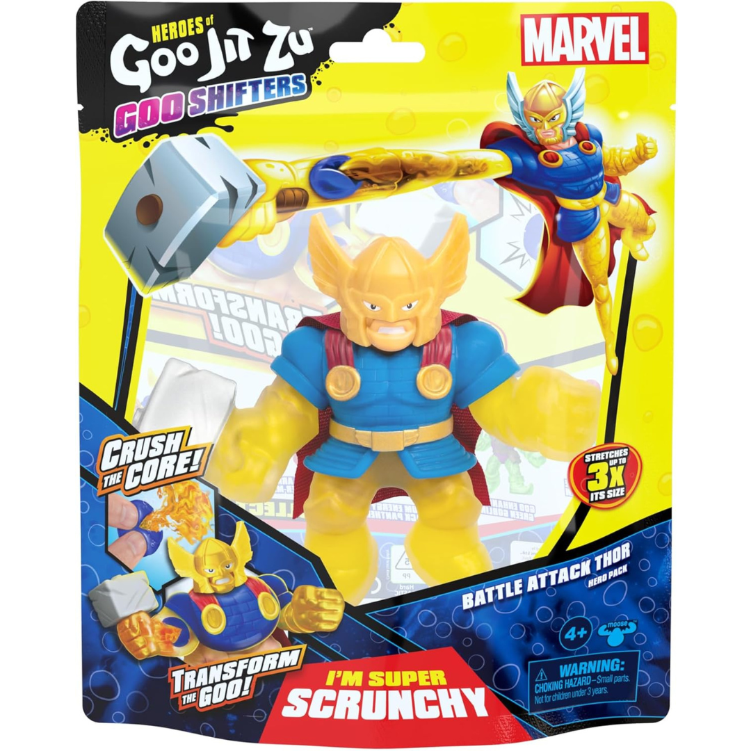 Heroes of Goo Jit Zu - Shifters the Marvel Edition – Battle Attack Thor