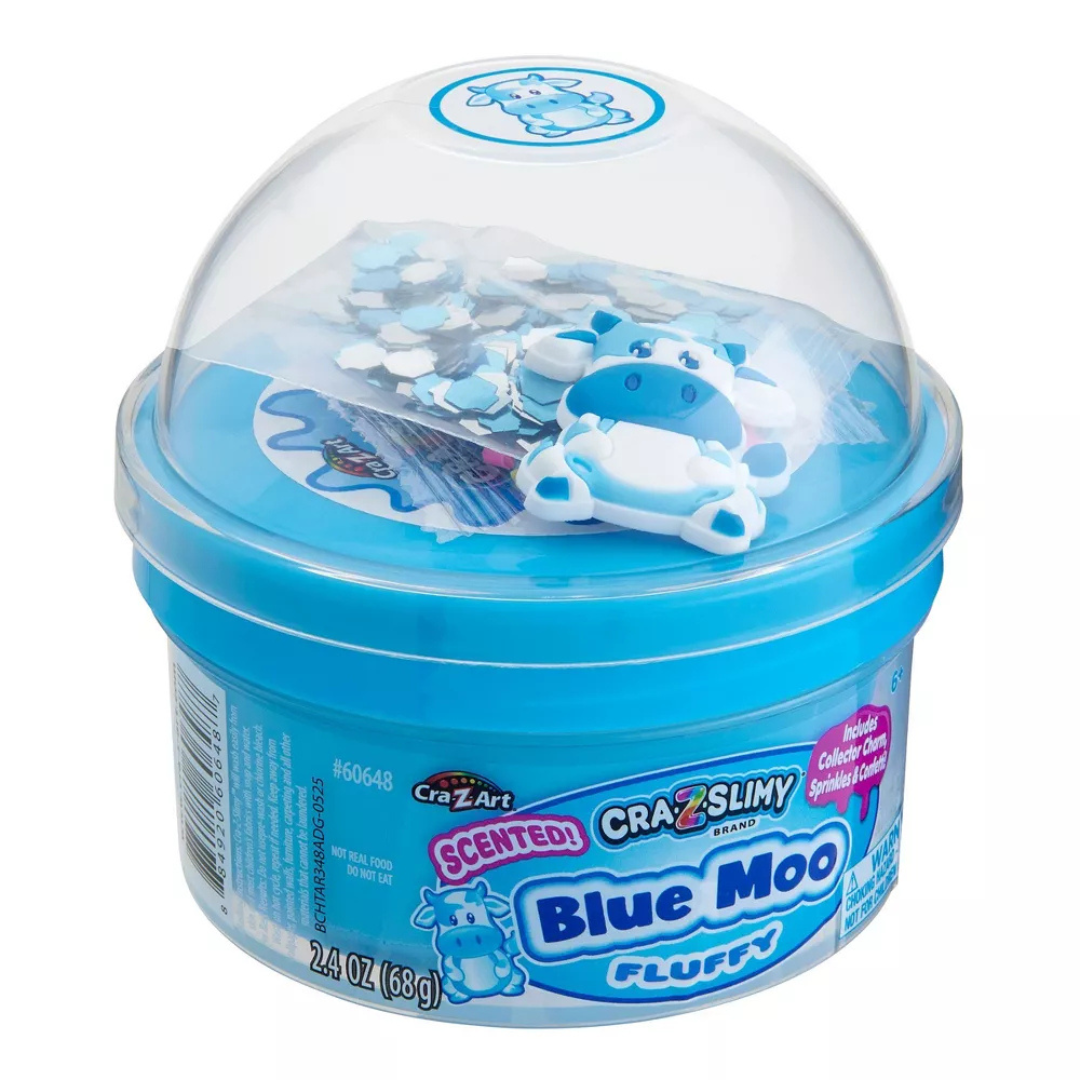 Cra-Z-Slimy - Slime Dome Blue Moo