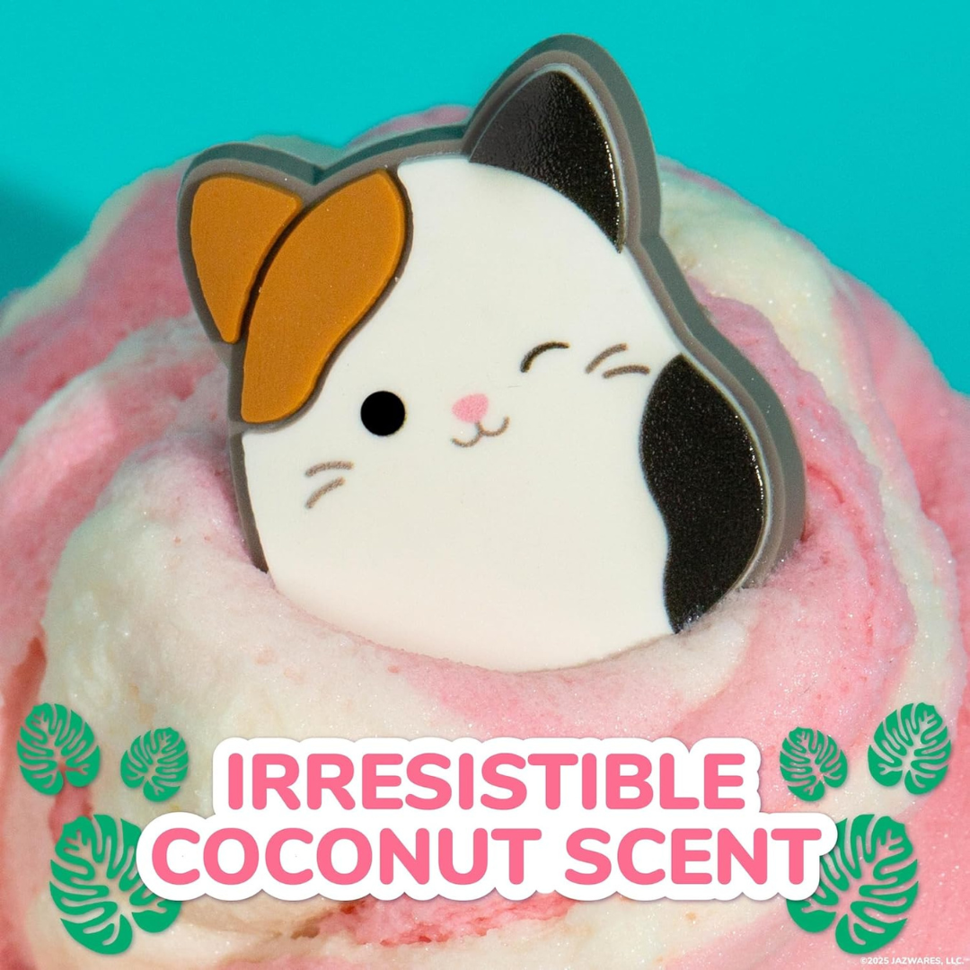 Squishmallows - Slime Cam the Cat Premium Nube Rosa