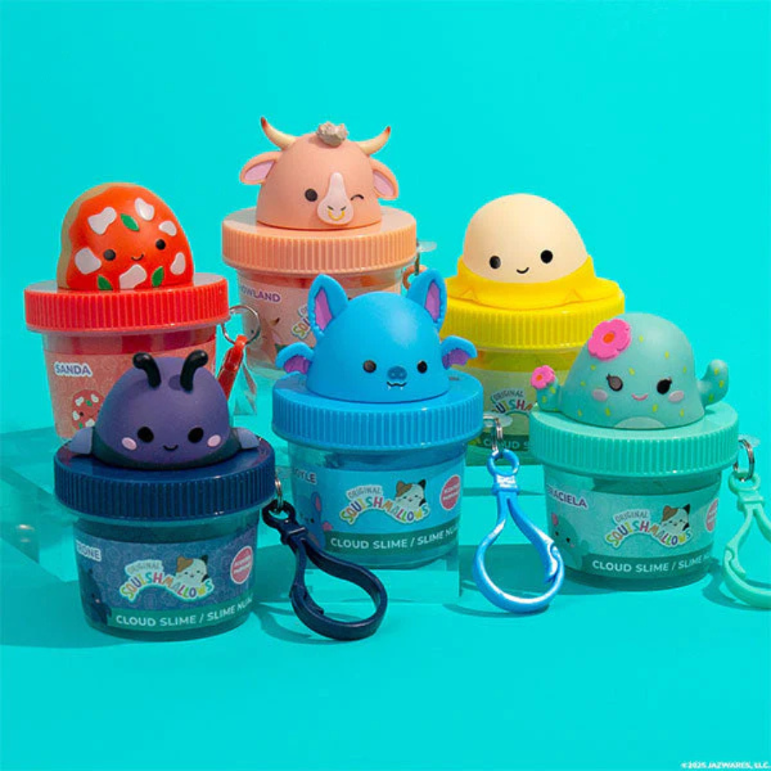 Squishmallows - Mini Clip Scented Cloud Slime