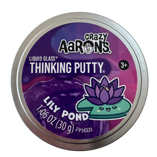Crazy Aarons - Liquid Glass Thinking Putty Lily Pond (1.06 oz / 30 gr)
