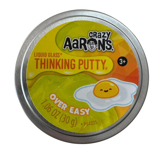Crazy Aarons - Liquid Glass Thinking Putty Over Easy (1.06 oz / 30 gr)