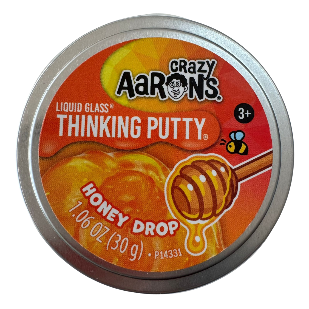 Crazy Aarons - Liquid Glass Thinking Putty Honey Drop (1.06 oz / 30 gr)