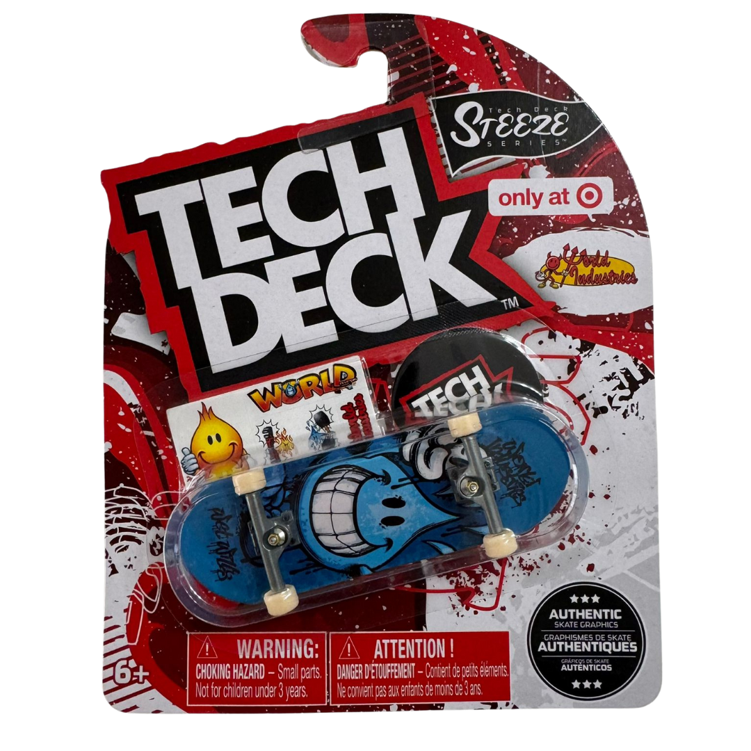 Patineta Tech Deck Steeze Series - World Industries