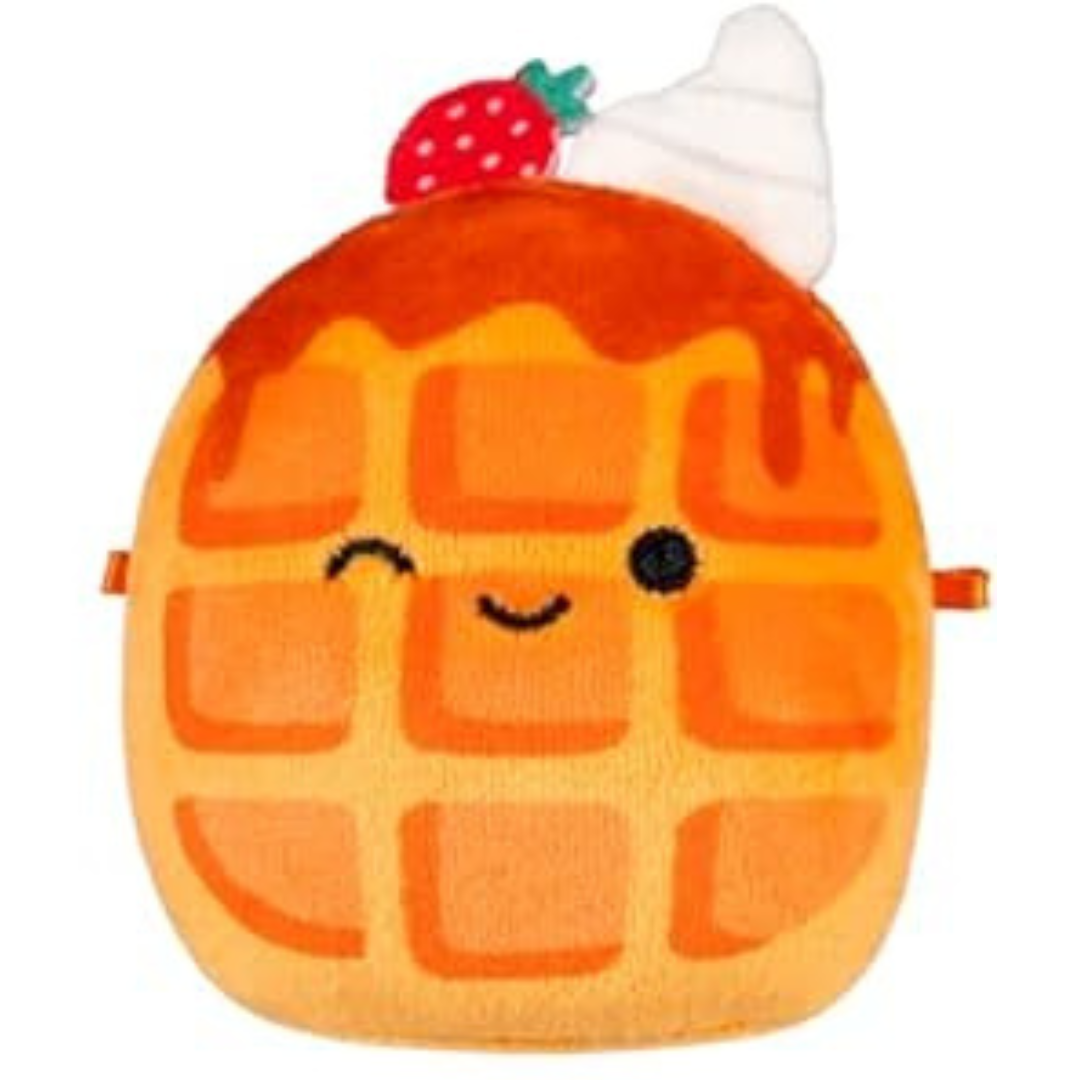 Squishmallows Micromallows 2.5" - Weaver Waffle with Strawberry and Whip