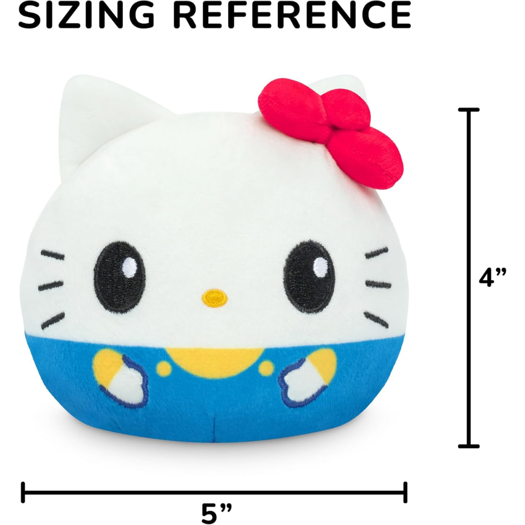 TeeTurtle Hello Kitty and Friends Peluche Reversible - Hello Kitty y Cinnamoroll