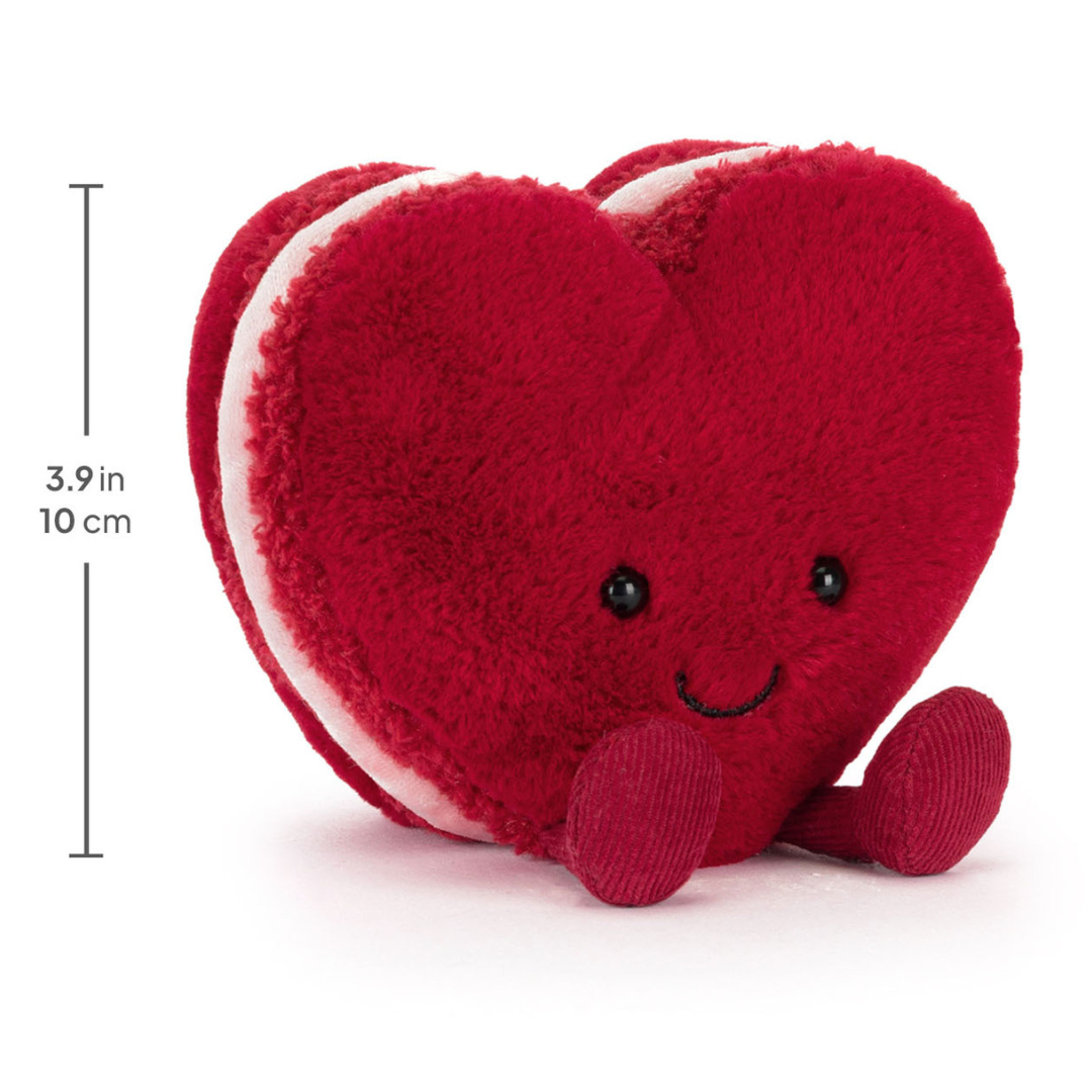 Peluche Jellycat - Amuseables Arlette Heart Macaron