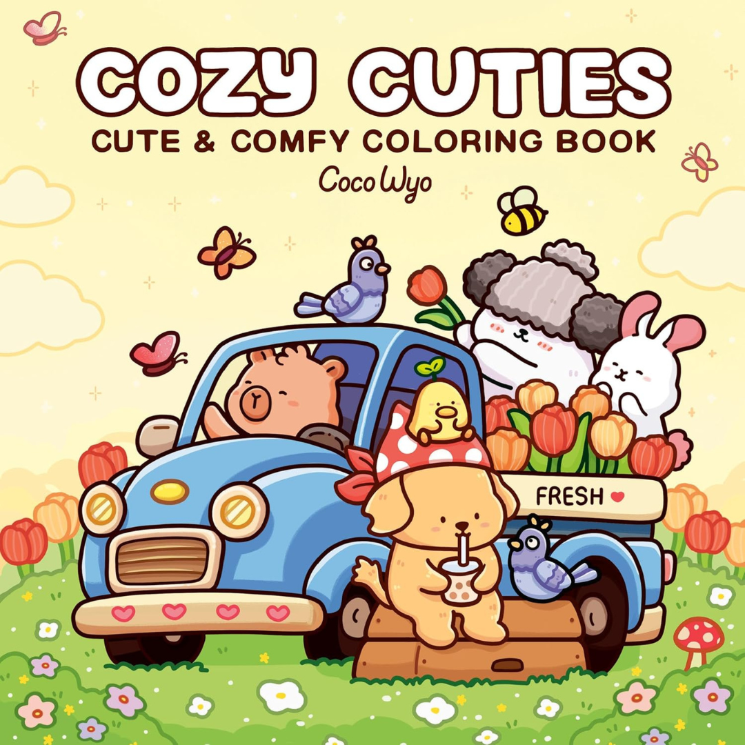 Libro para Colorear - Cozy Cuties