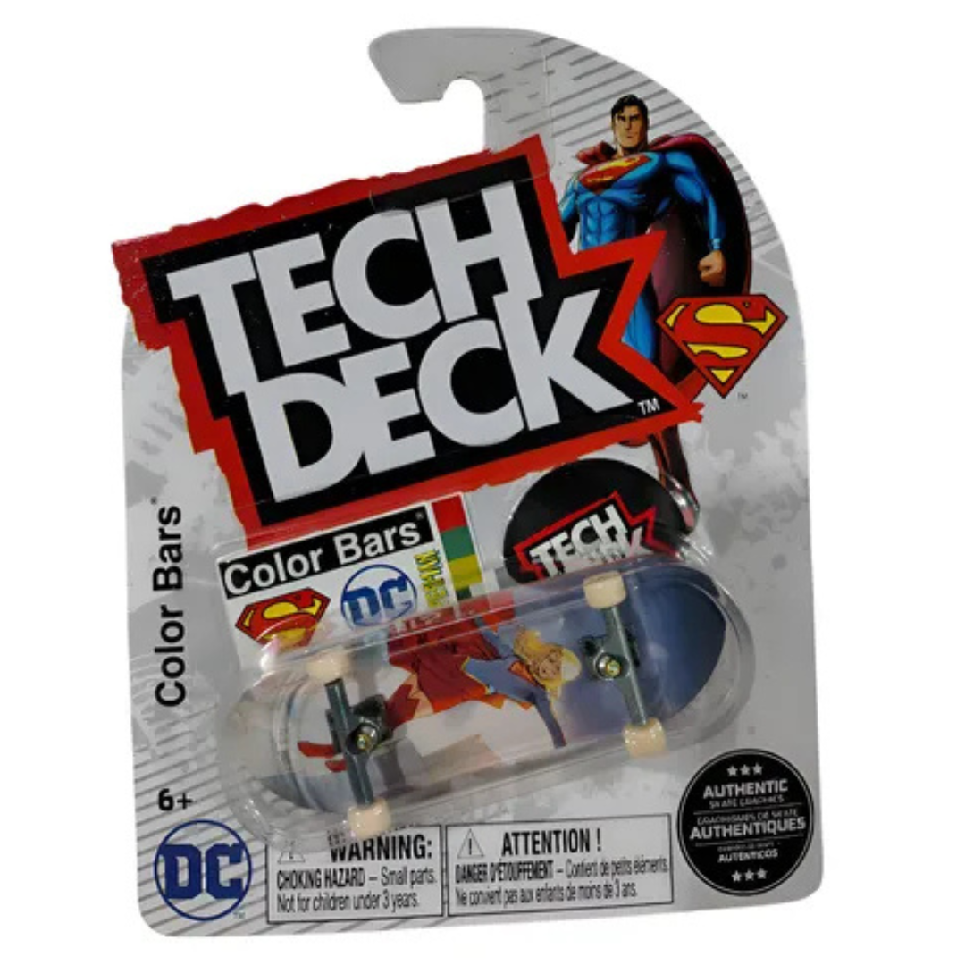 Patineta Tech Deck - DC Superman Color Bars