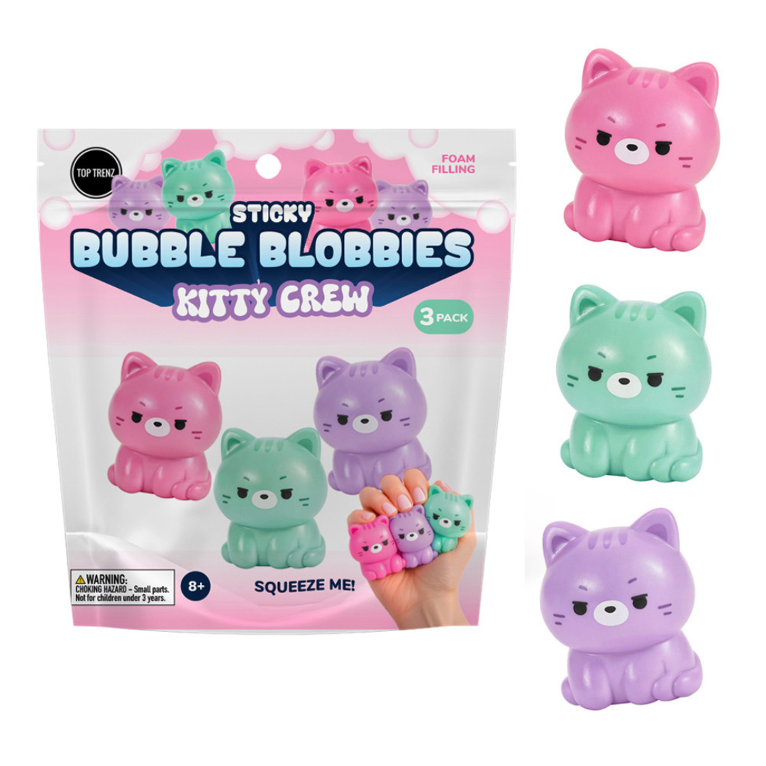 Top Trenz® Sticky Bubble Blobbies Kittens