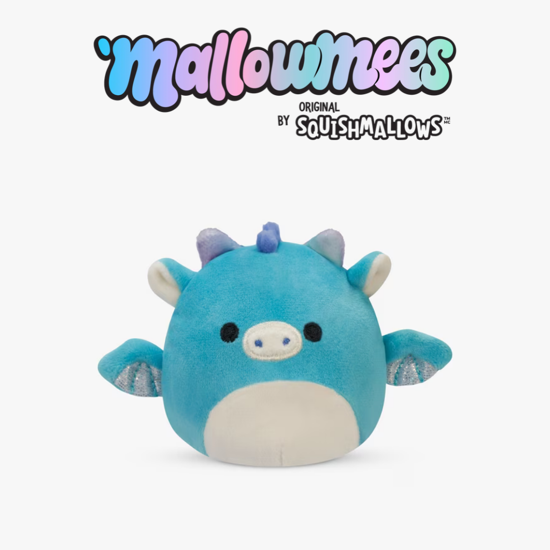 Squishmallows MallowMees – Peluche Squishy Mini 2.5 Pulgadas Tatiana