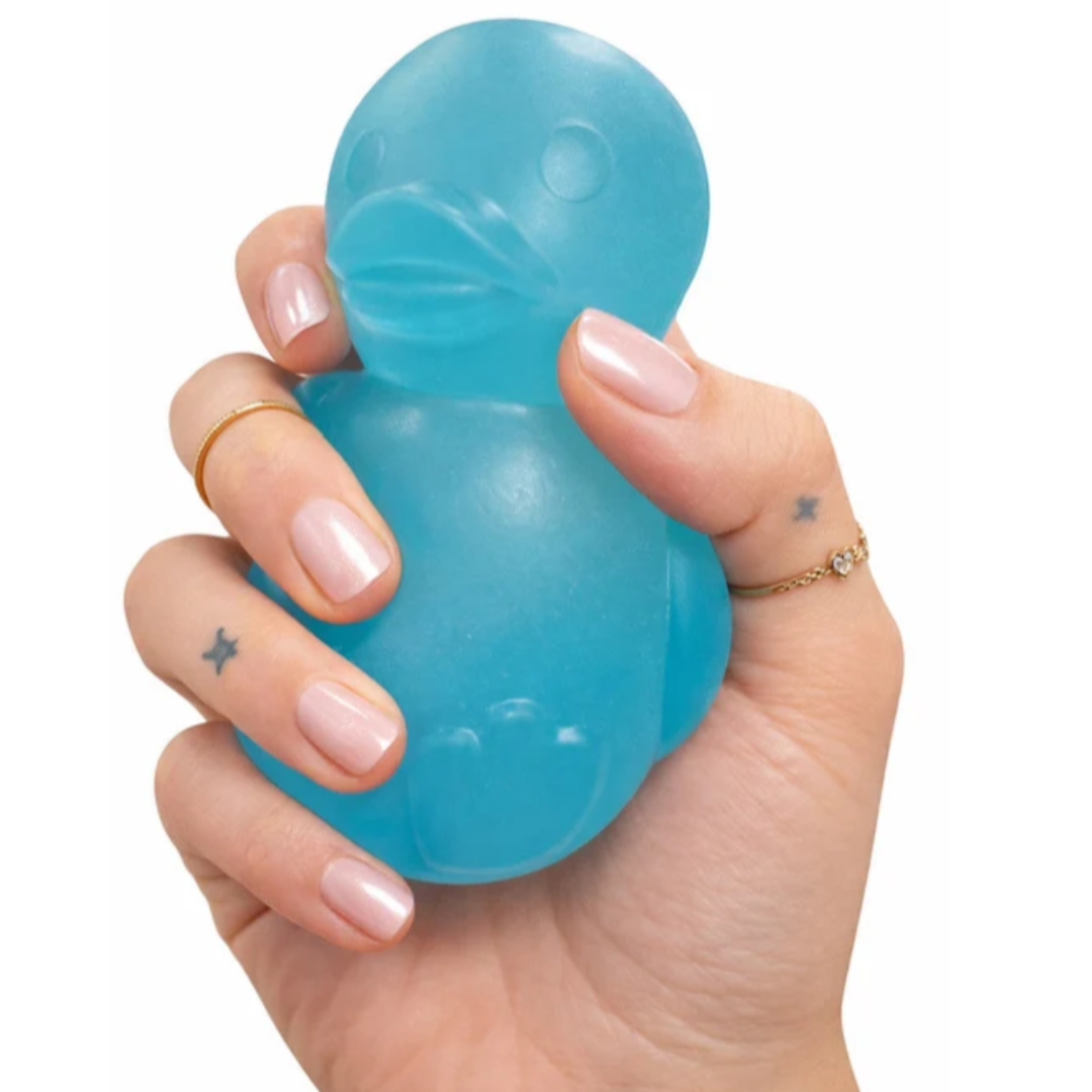 Super Duper Sugar Squisher Toy - Donnie the Duck Verde Agua by Top Trenz