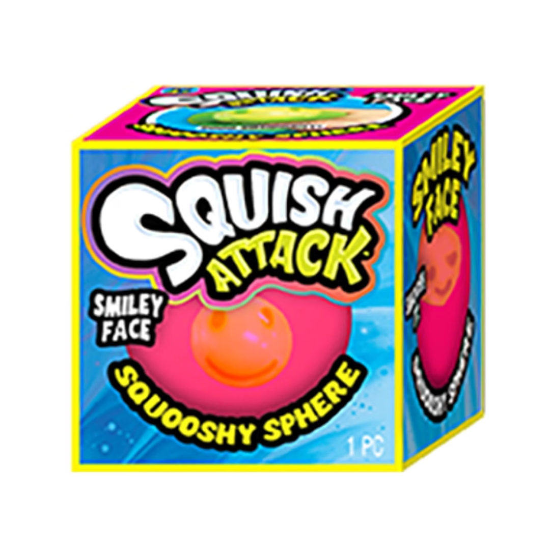 Ja-Ru Squish Attack - Esfera Squooshy Rosado