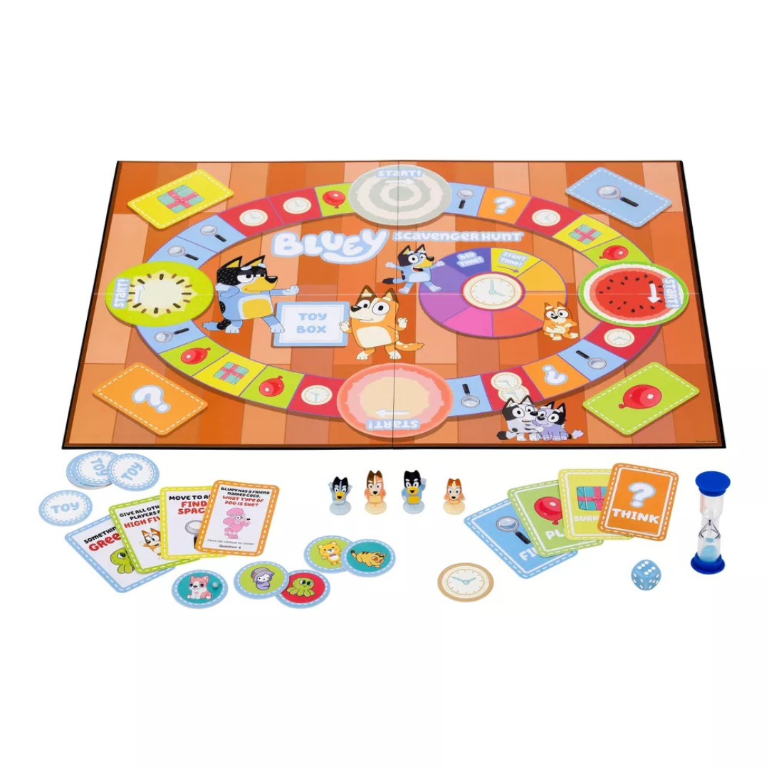 Juego de mesa - Juego de búsqueda del tesoro de Bluey