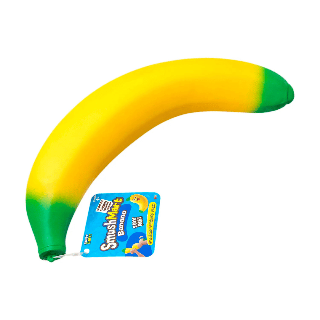 Smush Mart - Squishy Banana 18 Pulgadas