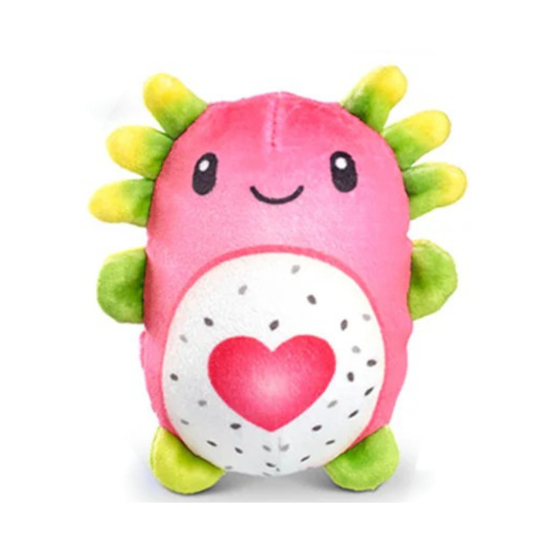 Bubble Stuffed Squishy Friends - Fruit Mashup by Top Trenz (Dragonfruit-Axolotl)