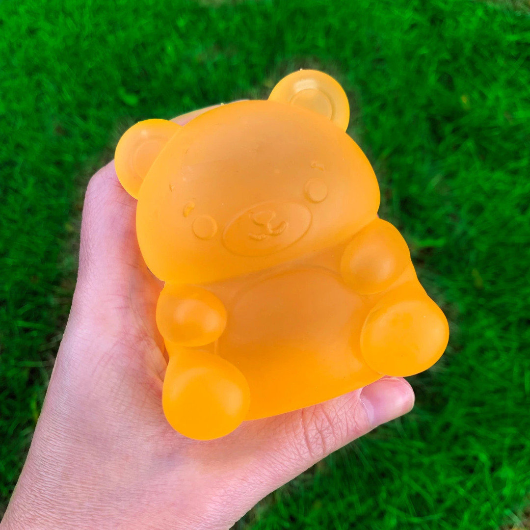 Super Duper Sugar Squisher Toy - Bear by Top Trenz (Pink Penny Bear)