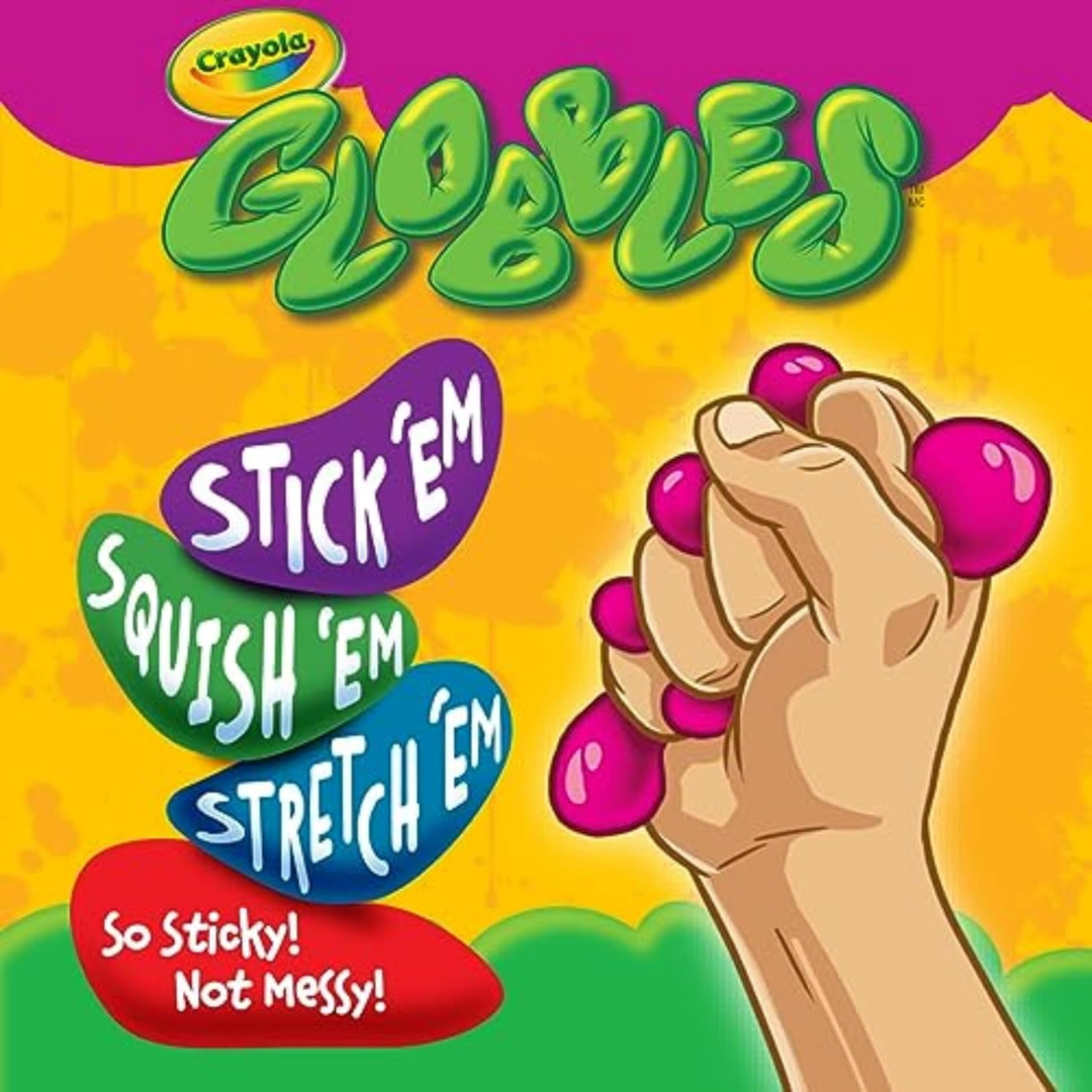Crayola - Globbles Juguete Antiestrés Celeste