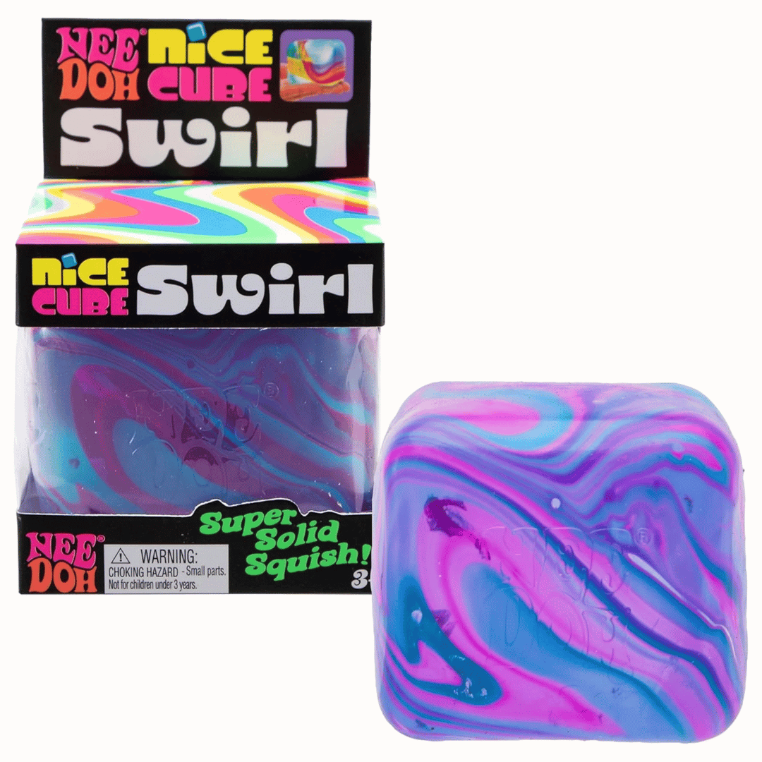 Nee Doh - Nice Cube Swirl Morado
