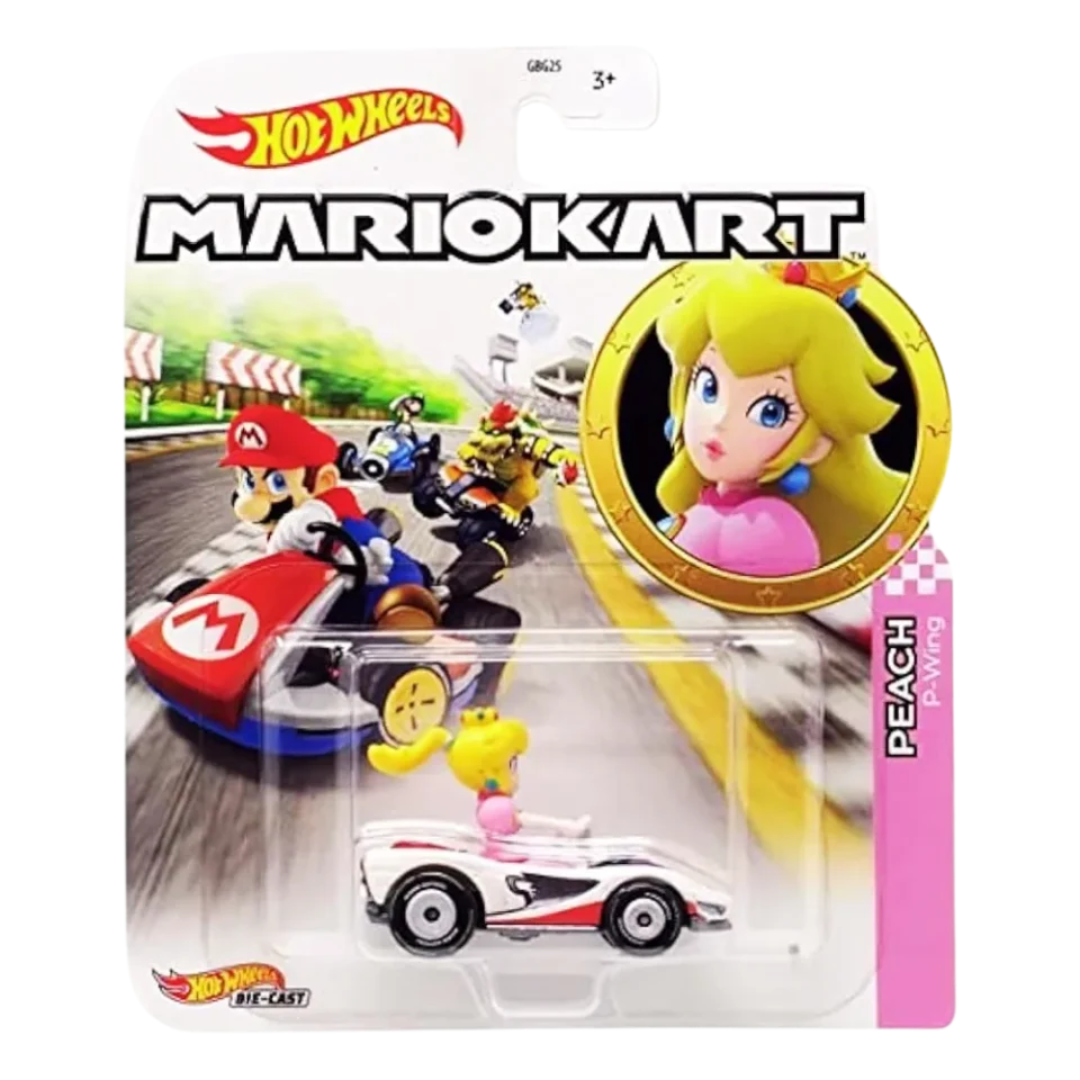 Hot Wheels Mario Kart - Princess Peach P-Wing