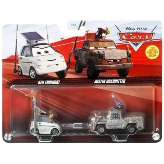 Disney Pixar Cars - Ken Enginoki & Justin Roadritter 2-Pack