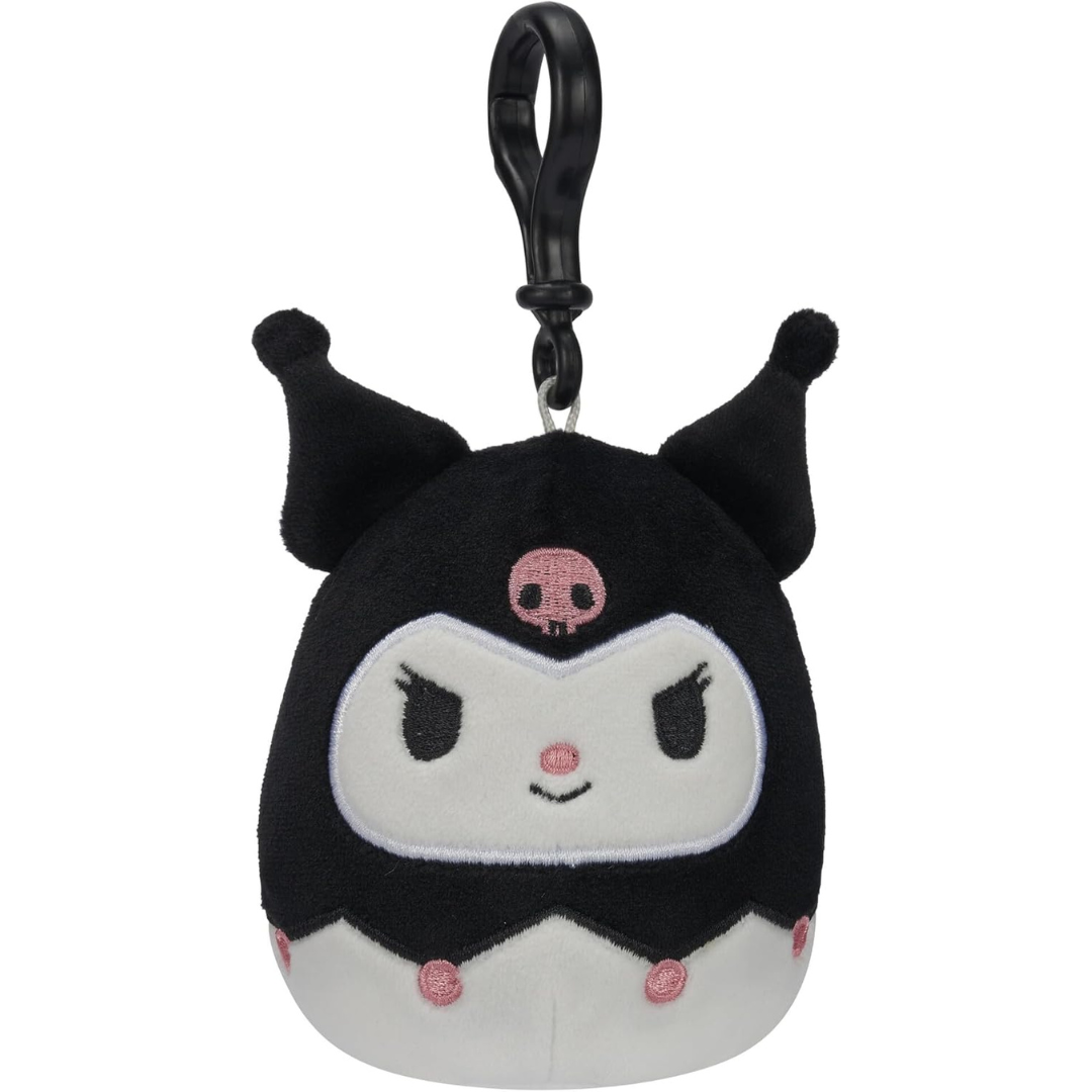 Peluche Squishmallows Clip On 3.5" - Kuromi