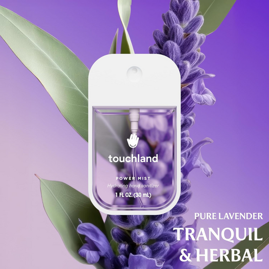 Touchland Power Mist Spray - Desinfectante de manos hidratante Pure Lavander