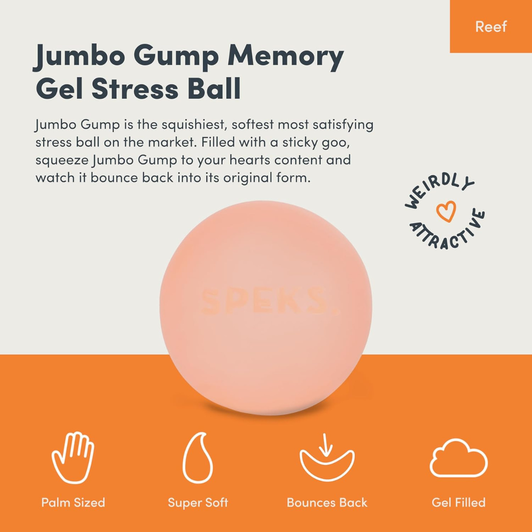 Speks - Bolas de estrés Jumbo Gump Reef