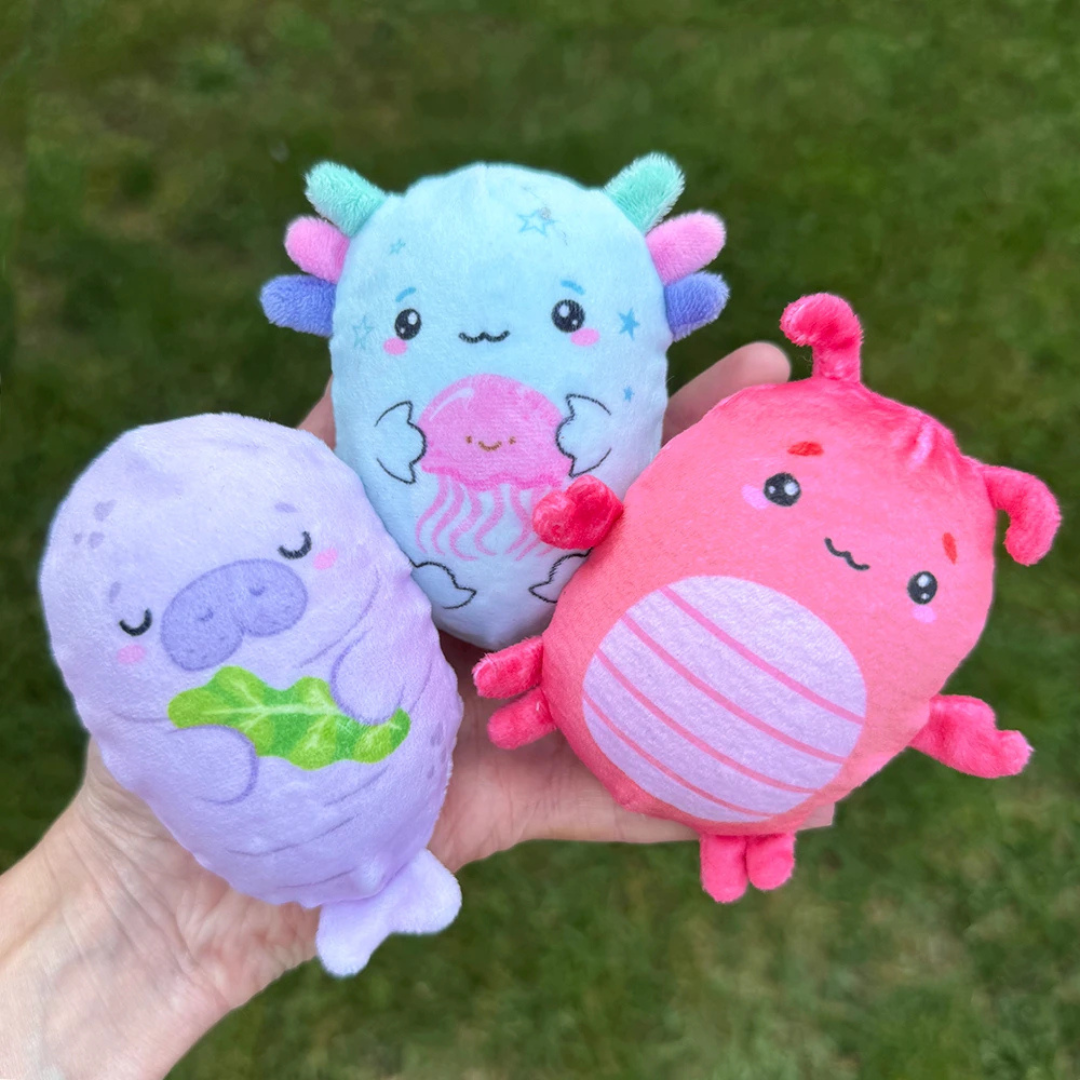 Bubble Stuffed Squishy Friends - Sea Life Edition (Sally the Stingray)