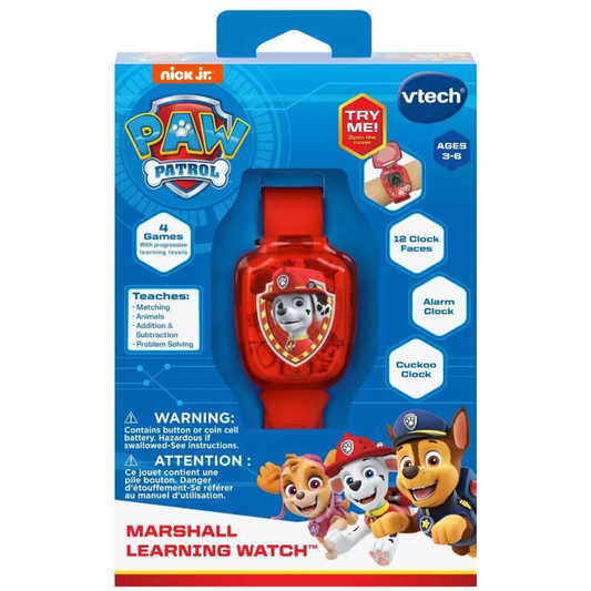 VTech - Reloj de aprendizaje Paw Patrol Marshall