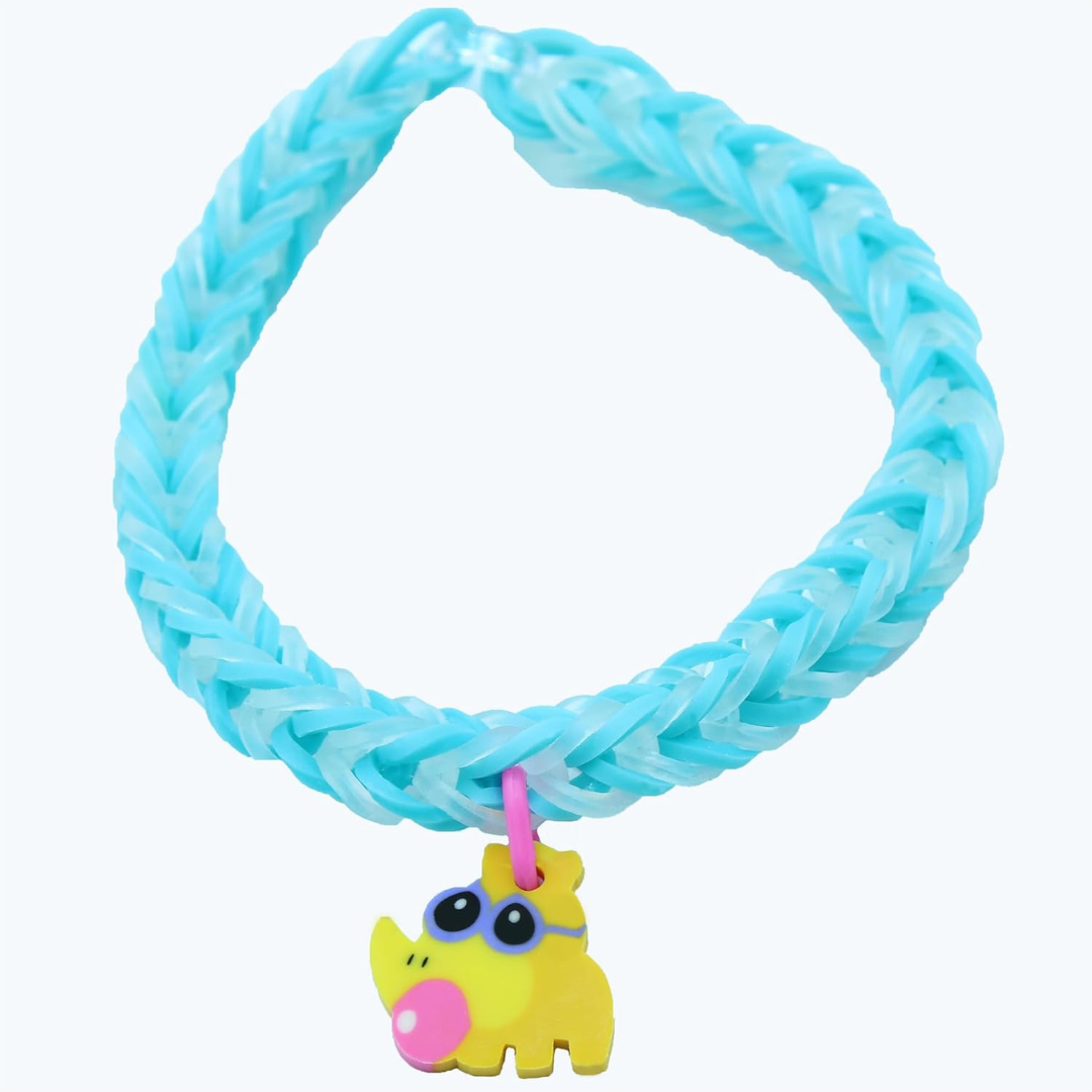Rainbow Loom - Set de Pulseras Mini Combo Featuring Loomi-Pals