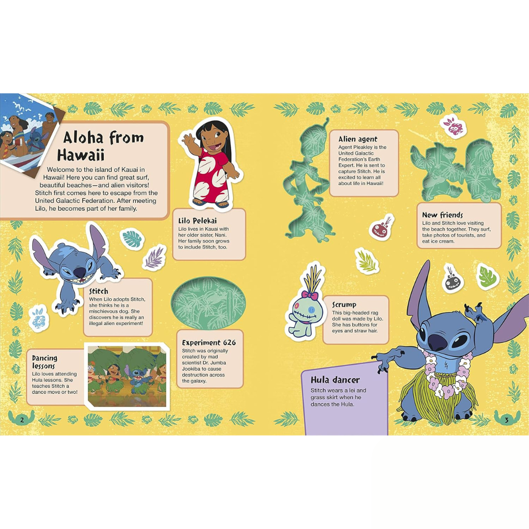 Libro de Stickers - The Ultimate Disney Stitch Sticker Book