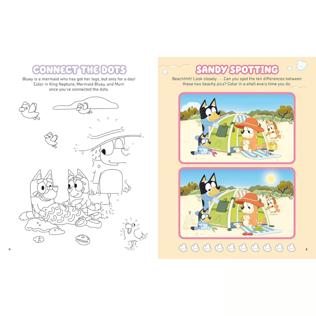 Libro de Actividades - Bluey´s Beach