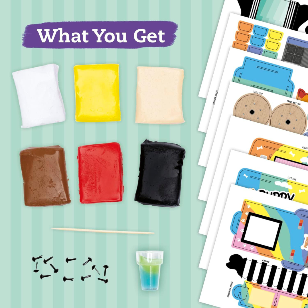 Klutz - Camión de golosinas para cachorros de Clay World