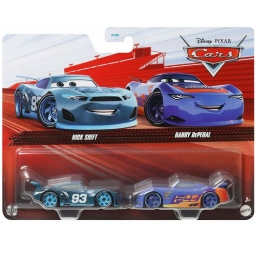 Disney Cars Diecast 2Pack - Nick Shift & Barry DePedal