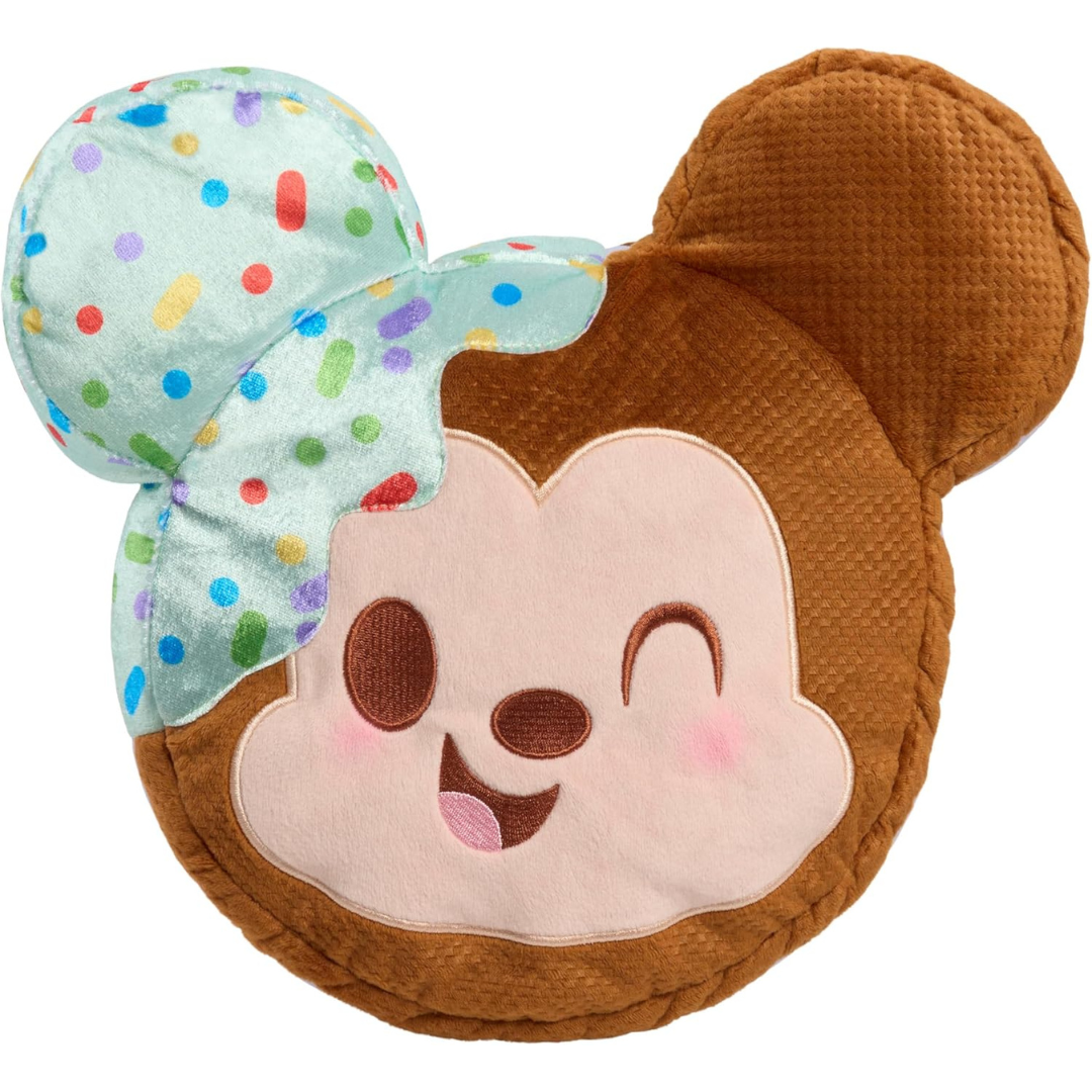 Just Play Disney Munchlings Squeeze-A-Munch - Sandwich grande perfumado de helado de menta Mickey Mouse