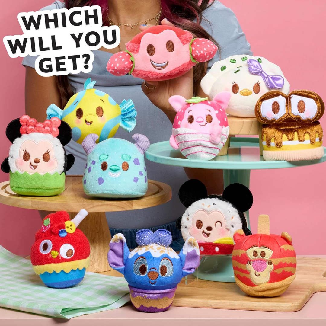 Just Play Disney Munchlings - Peluche coleccionable perfumado