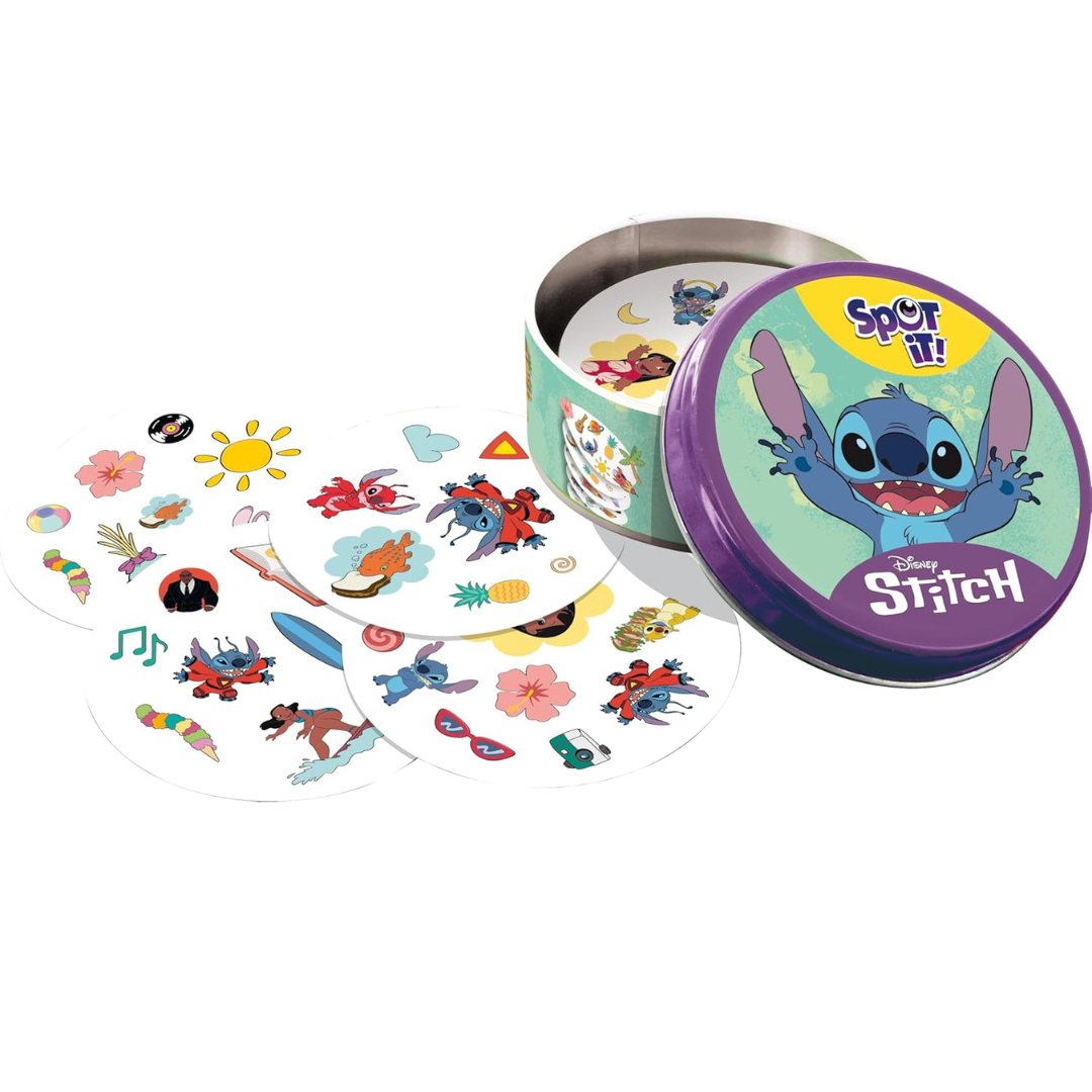 Juego de mesa - Spot It! Disney Stitch