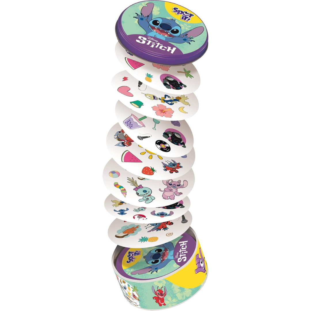 Juego de mesa - Spot It! Disney Stitch